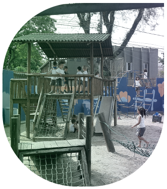 Imagens do espaço da escola